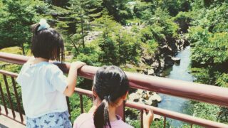 【夏の厳美渓観光】子連れで空飛ぶ団子・サハラガラスパーク・カフェめぐり｜暑さに負けず楽しんだ1日